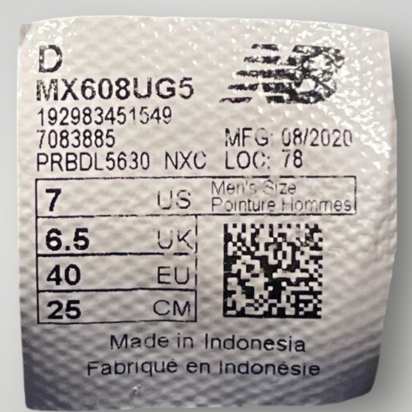 Men’s New Balance 608 v5 size 7 - Picture 7 of 7